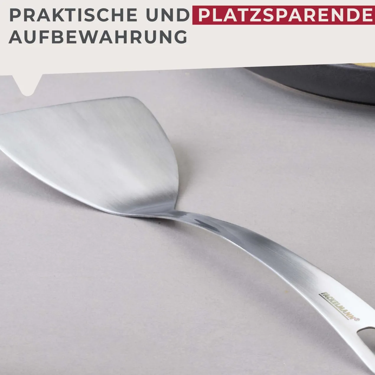 Pfannenwender Essential, Edelstahl