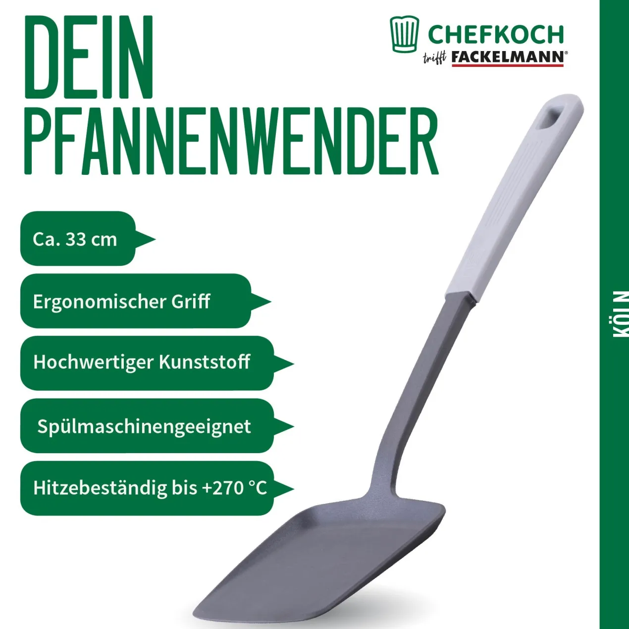 Pfannenwender Köln, 33cm