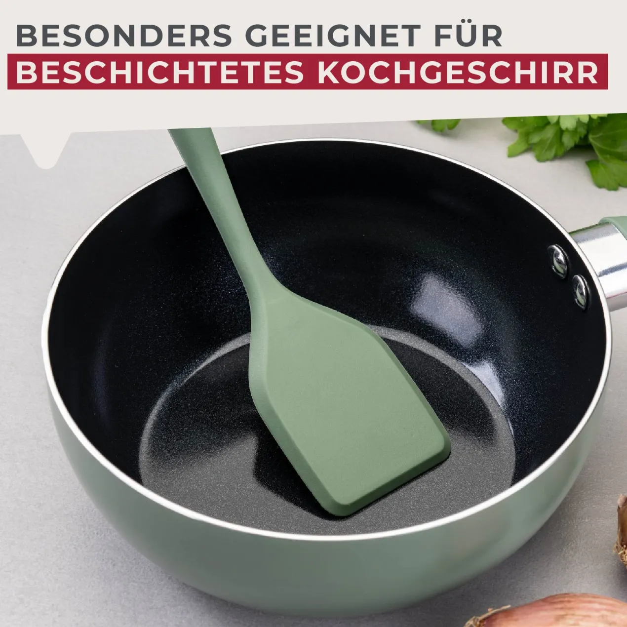 Pfannenwender Mini Cooking, grün