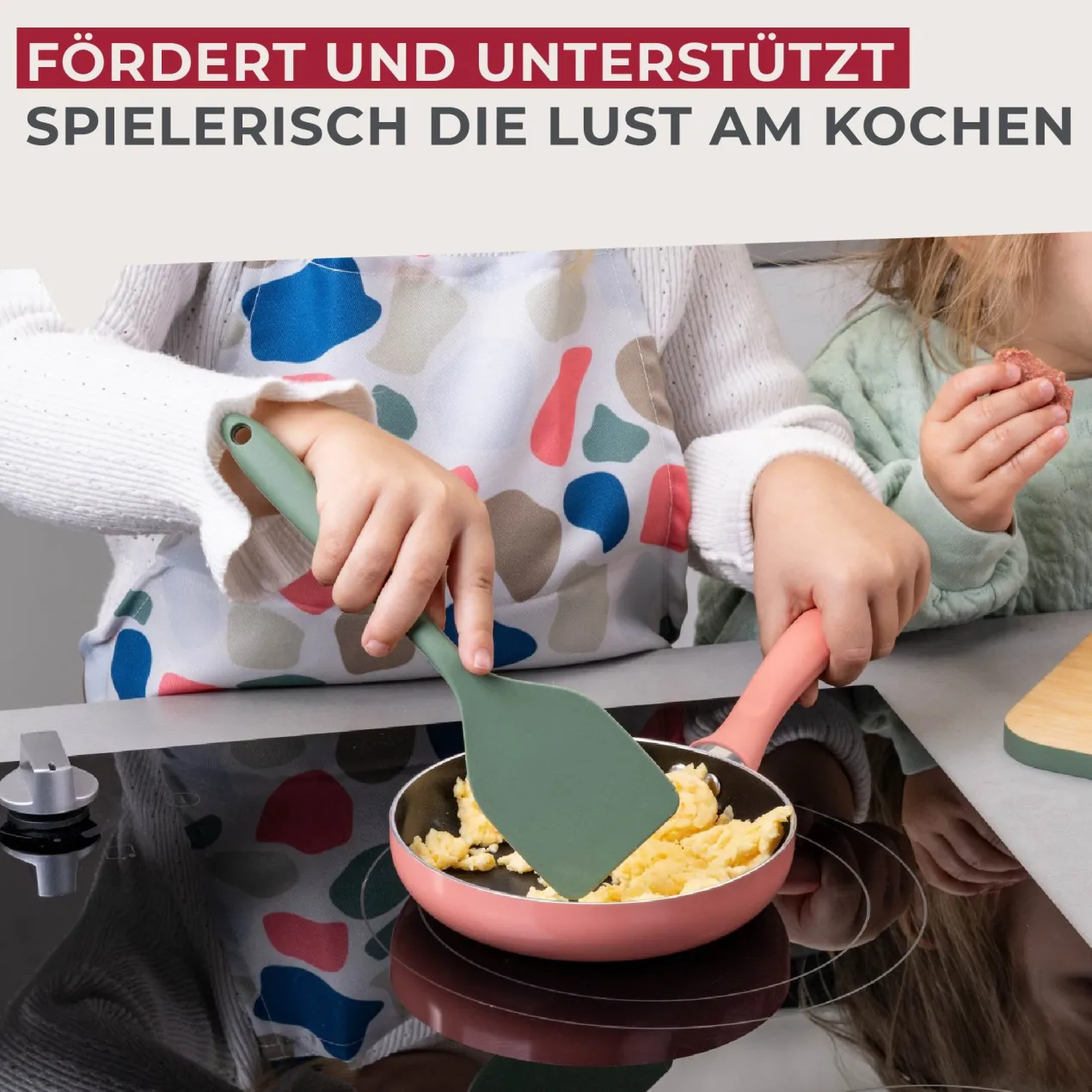 Pfannenwender Mini Cooking, grün
