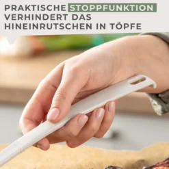 Pfannenwender mit Schlitzen Balance, grau