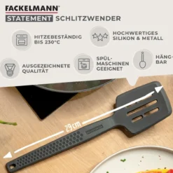 Pfannenwender mit Schlitzen Statement, Silikon