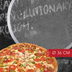 Pizzagitter, Ø36cm, Aluminium