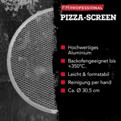 Pizzagitter, Ø30,5cm, Aluminium