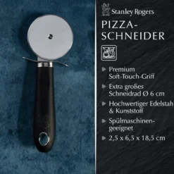 Pizzaschneider Pride, 18cm, Edelstahl