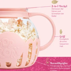 Popcorn-Maker für Mikrowelle, 3L