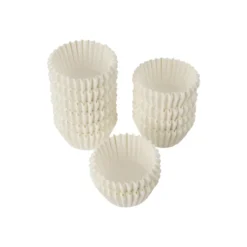 Pralinenförmchen Ø2,5cm, 300 St., Papier, weiß