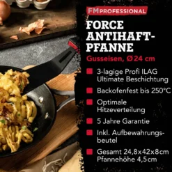 Profi Bratpfanne Force, Ø24cm