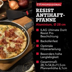 Profi Bratpfanne Resist, Ø28cm