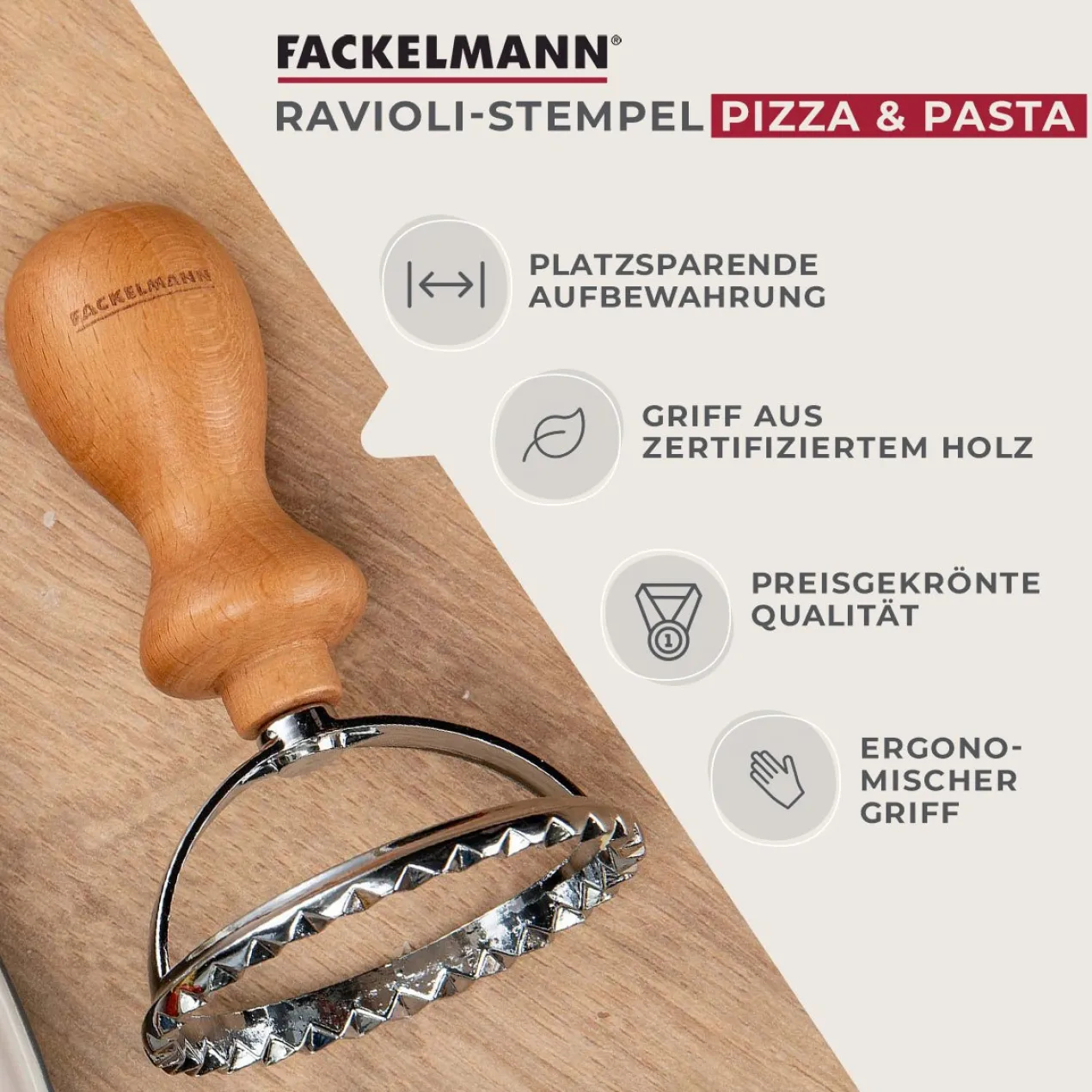 Ravioli Ausstecher, FAIR