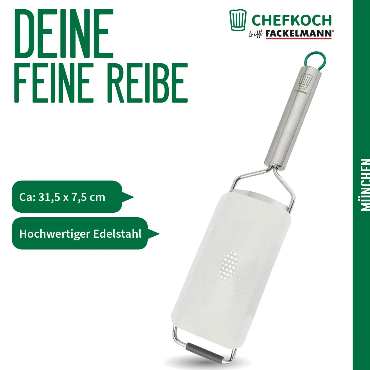 Reibe fein München, 31cm