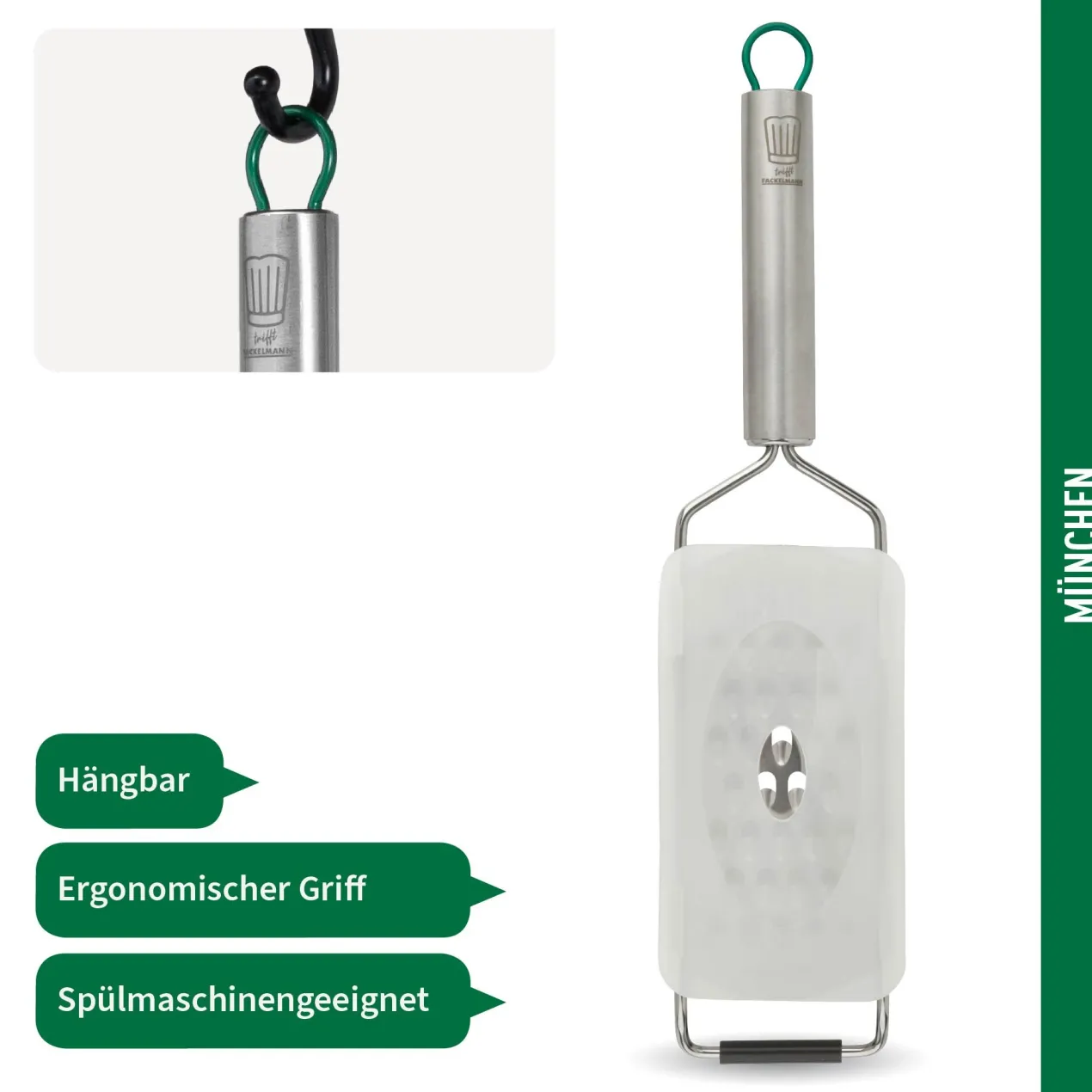 Reibe grob München, 31cm