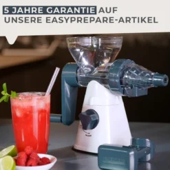 Saftpresse mit Behälter #easyprepare, manuell, 3-teilig