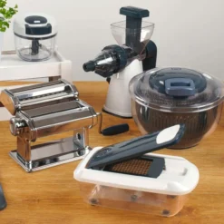 Saftpresse mit Behälter #easyprepare, manuell, 3-teilig