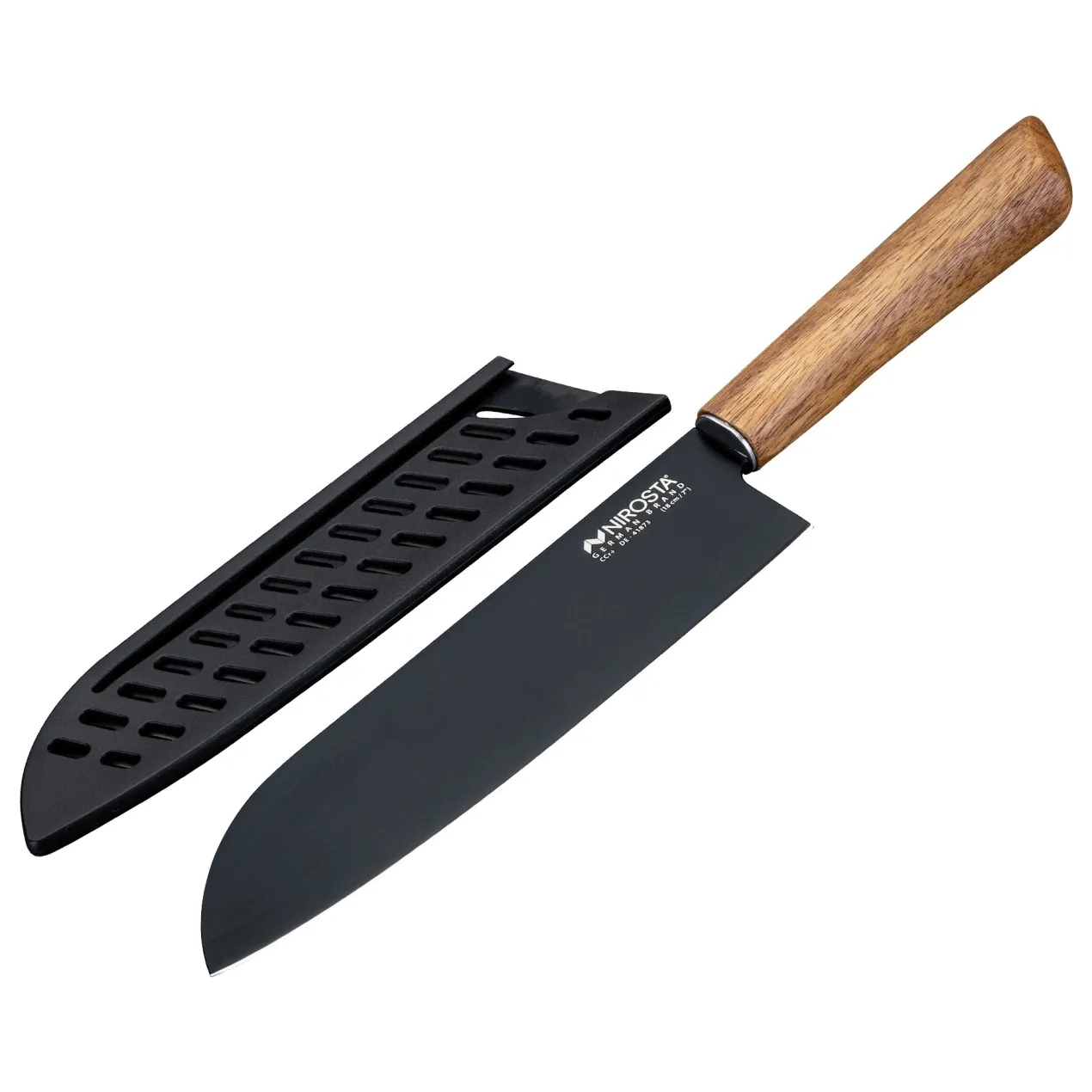 Santokumesser Flow, 18cm Edelstahl-Klinge
