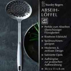 Schaumlöffel Satin, 32cm, Edelstahl