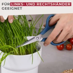 Schere Essential, 19cm, blau