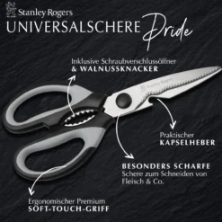 Schere multifunktional Pride, 20cm