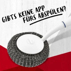 Scheuerbürste mit Griff