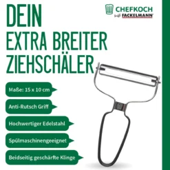 Schäler extra breit, 15cm