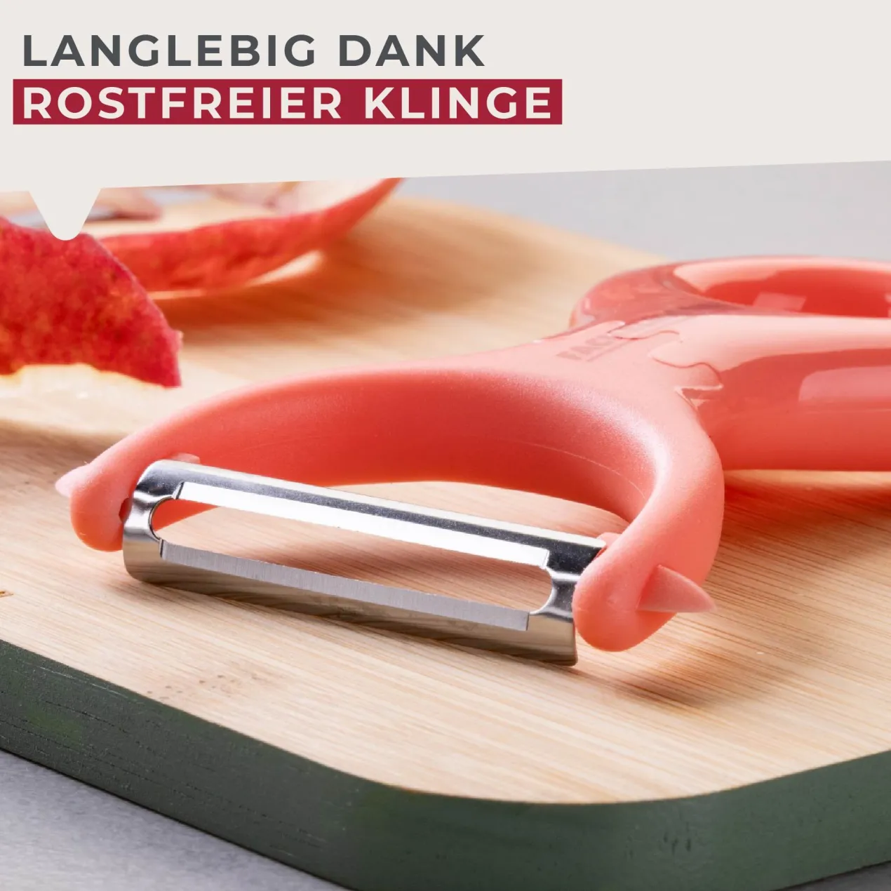 Schäler Mini Cooking, rosa