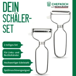 Schäler-Set, 2 Stück
