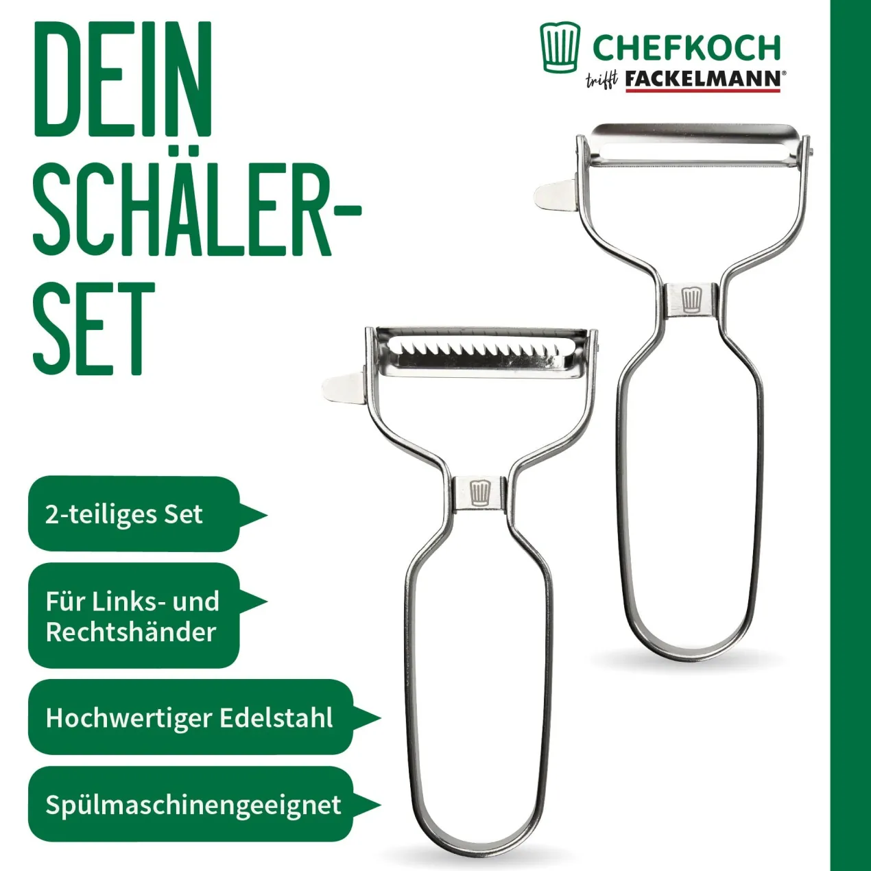 Schäler-Set, 2 Stück