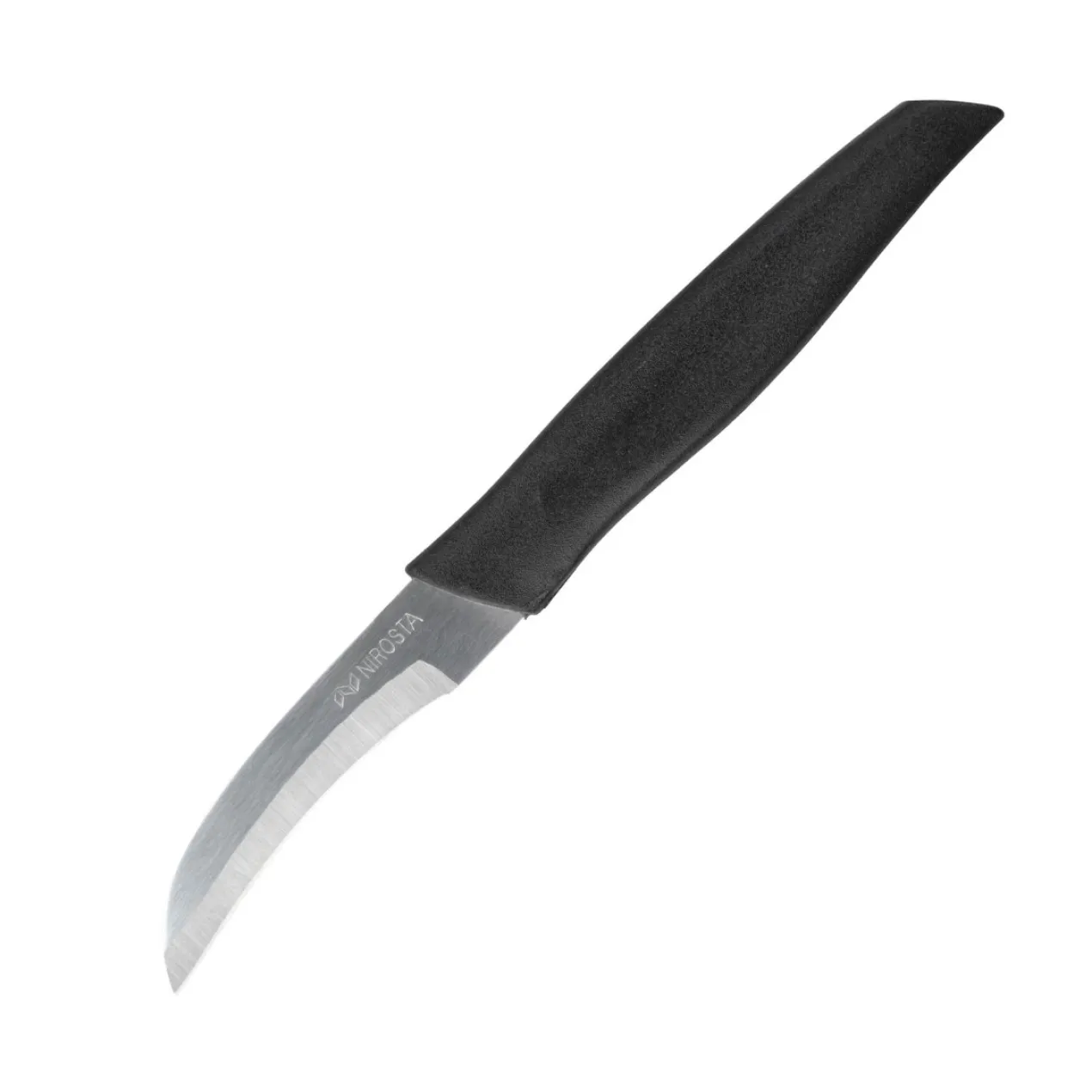 Schälmesser, 17cm, schwarz