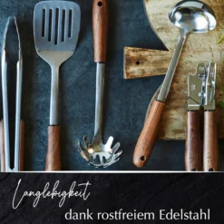 Schneebesen Black Walnut, 31cm, Walnussholz