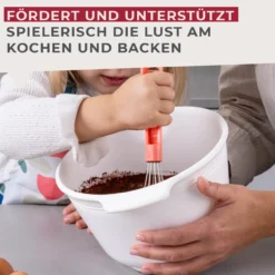 Schneebesen Mini Cooking, rosa