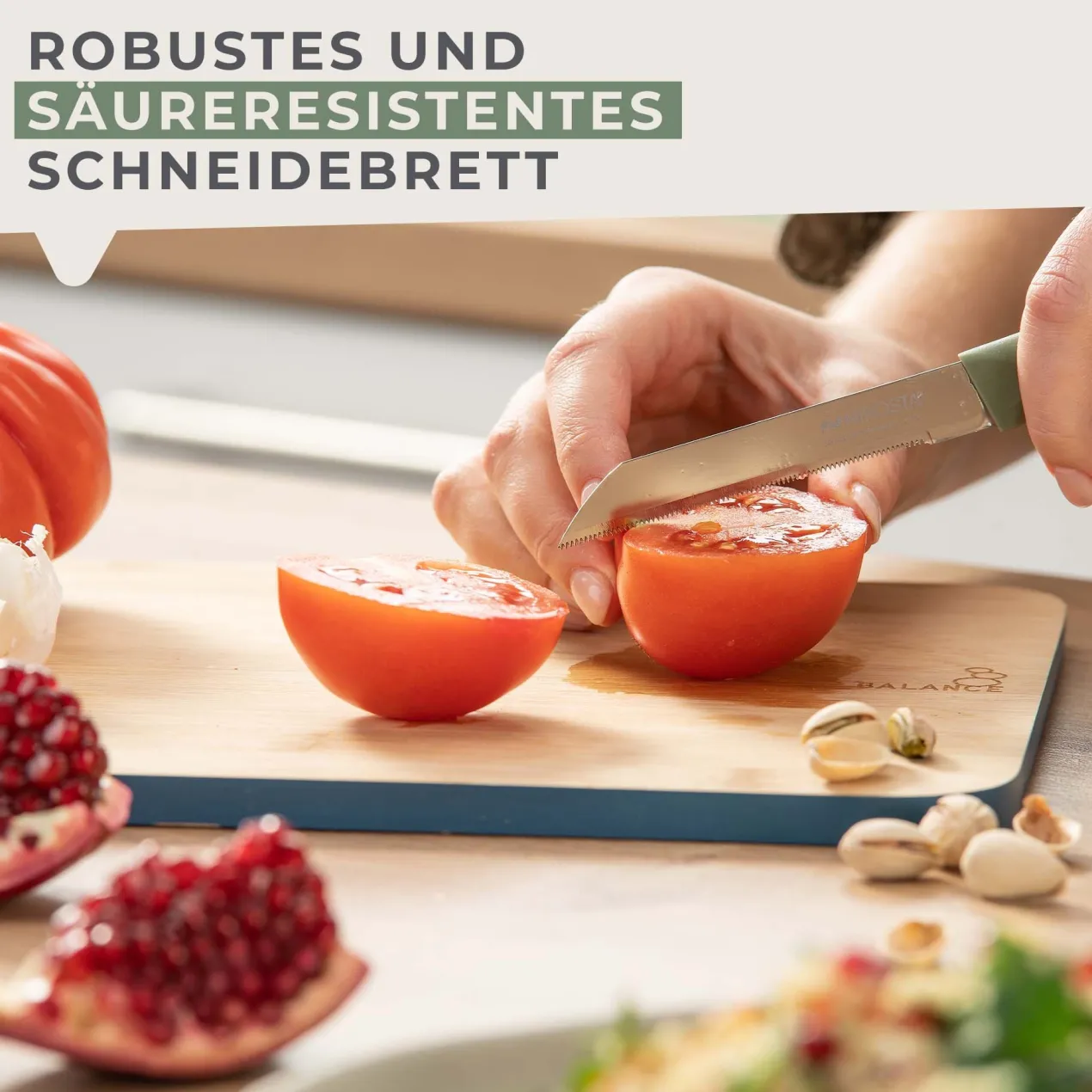 Schneidebrett Balance, 30x23cm, Bambus