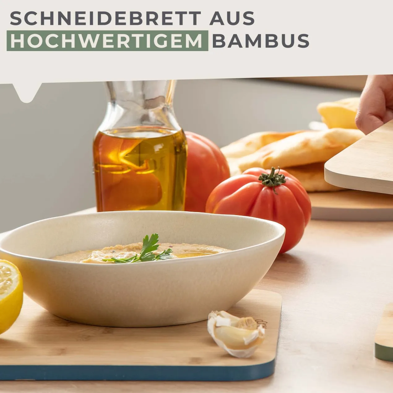 Schneidebrett Balance, 30x23cm, Bambus