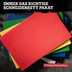 Schneidebrett HACCP für Backwaren, 45x30cm, weiß