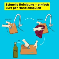 Schneidebrett, 35,5x25cm, Bambus