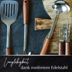 Schöpflöffel Black Walnut, 29cm, Walnussholz