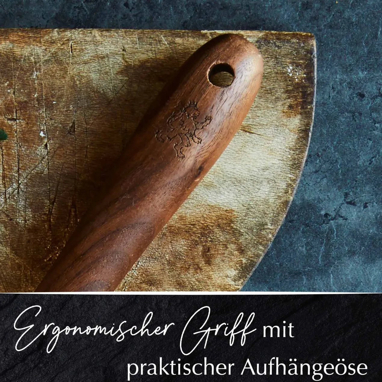 Schöpflöffel Black Walnut, 29cm, Walnussholz