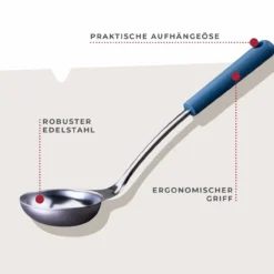 Schöpflöffel Essential, blau