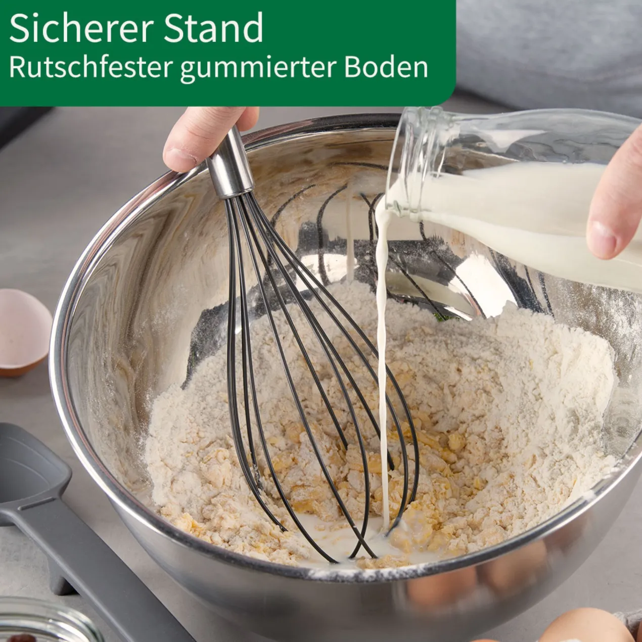 Schüssel, 2,5 l, Edelstahl