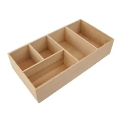Schubkastenbox 17x7x32,1 cm, Buchenholz