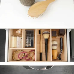 Schubkastenbox 17x7x32,1 cm, Buchenholz