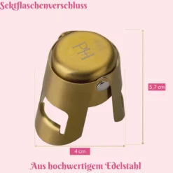 Sektflaschenverschluss gold