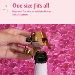 Sektflaschenverschluss gold