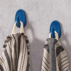 Selbstklebehaken Essential, blau, 2 Stk.