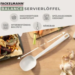 Servierlöffel Balance, grau