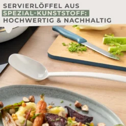 Servierlöffel Balance, grau