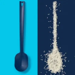 Servierlöffel, blau