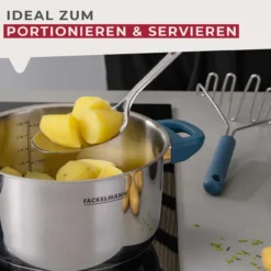 Servierlöffel Essential, blau