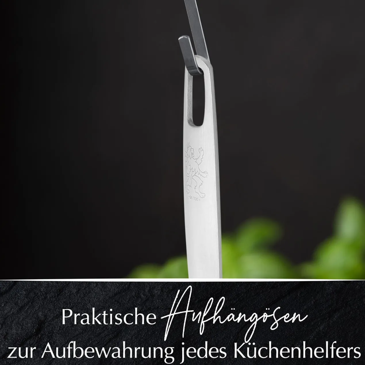 Servierlöffel Satin, 31,5cm, Edelstahl