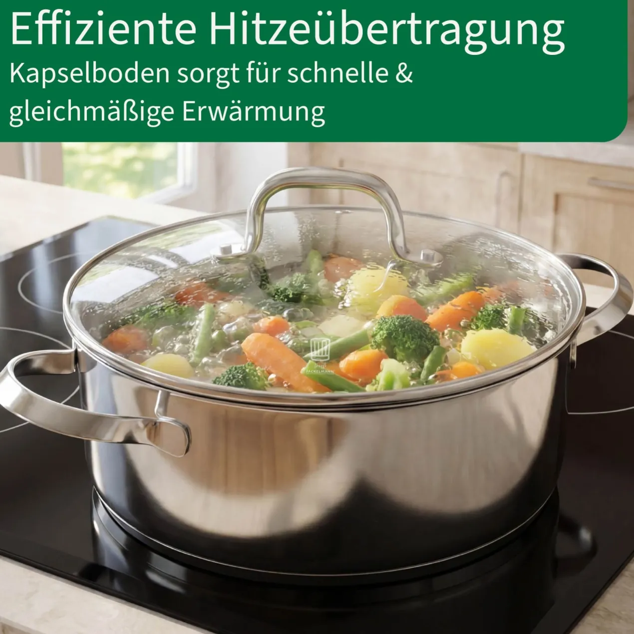 Servierpfanne mit Deckel Rosenheim, Ø28cm