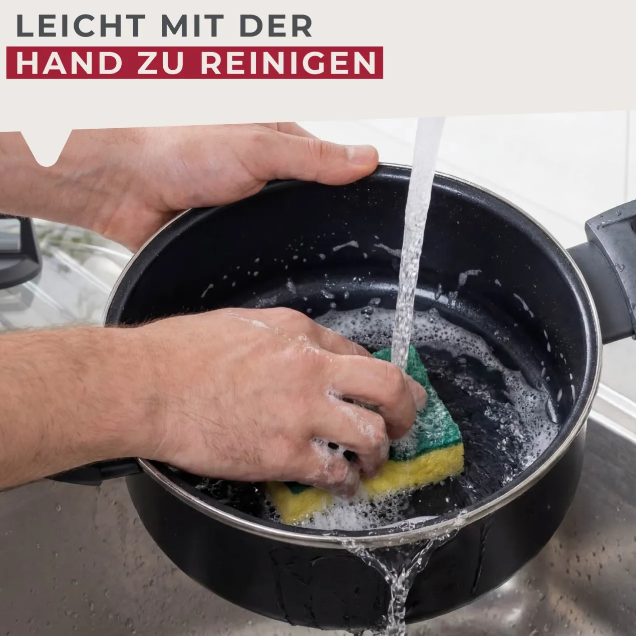 Servierpfanne mit Deckel Statement, antihaft, Ø24cm – 20% Rabatt mit Code: COOK20